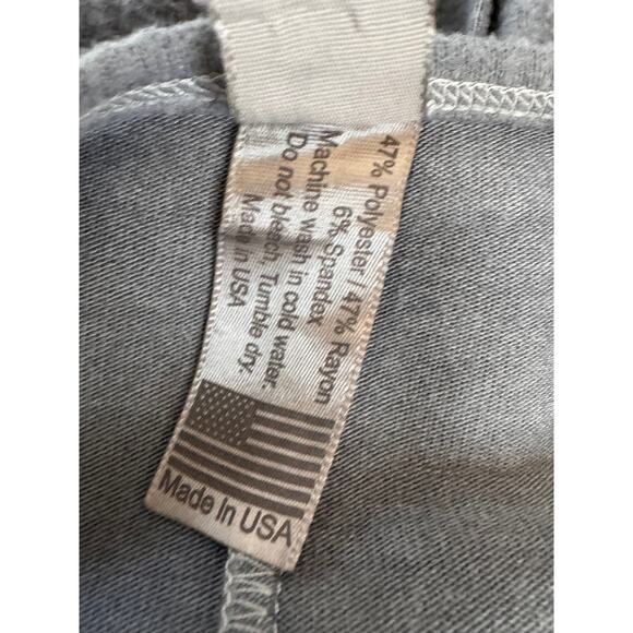 NEW GO COUTURE  Blue Perennial Asymmetric Dolman Sweater Size M FALL - Picture 7 of 7